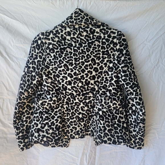 Vintage forever 21 cheetah print peacoat - Picture 6 of 8